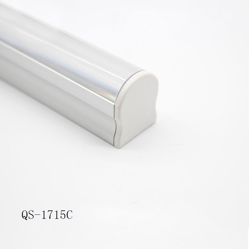 Aluminum LED Profile With 60° Lens For 12mm LED Lighting Strips